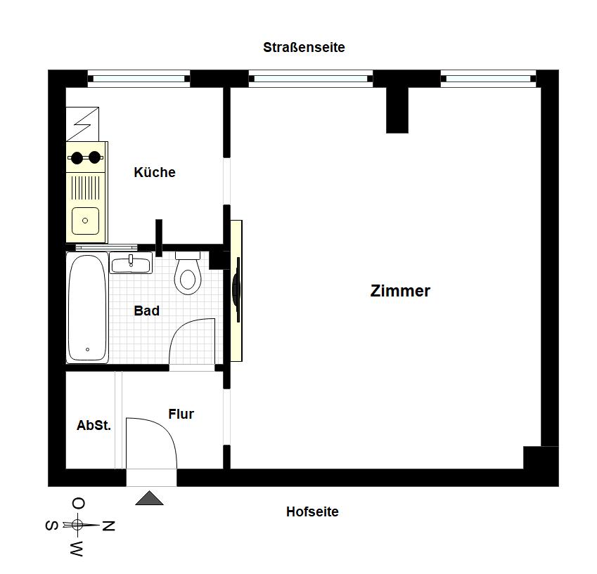 Grundrissskizze