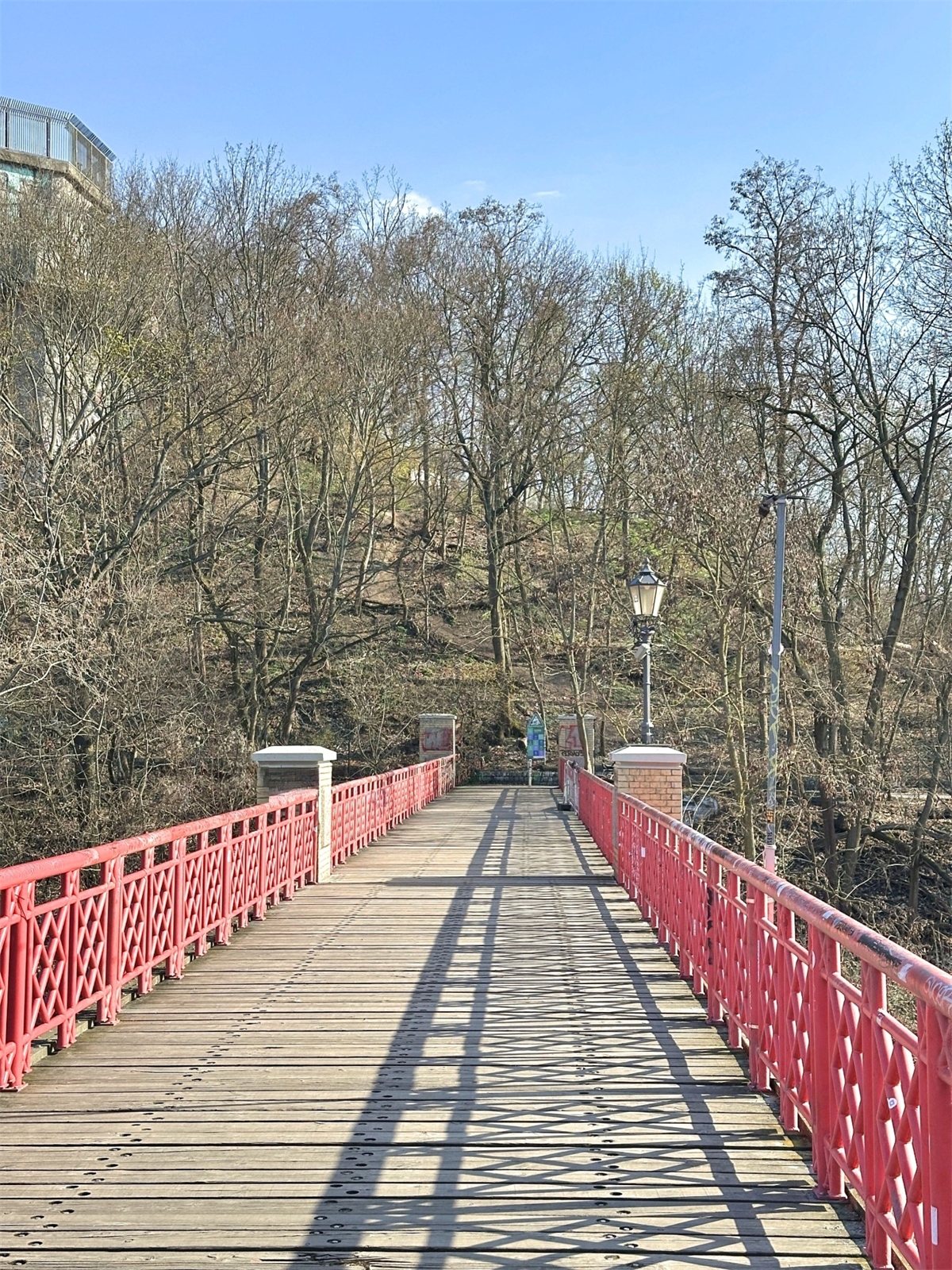 Zugang zum Park Humboldthain