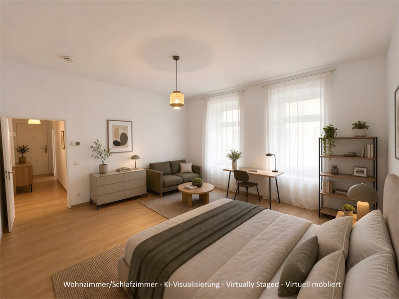 WohnzimmerSchlafzimmer
