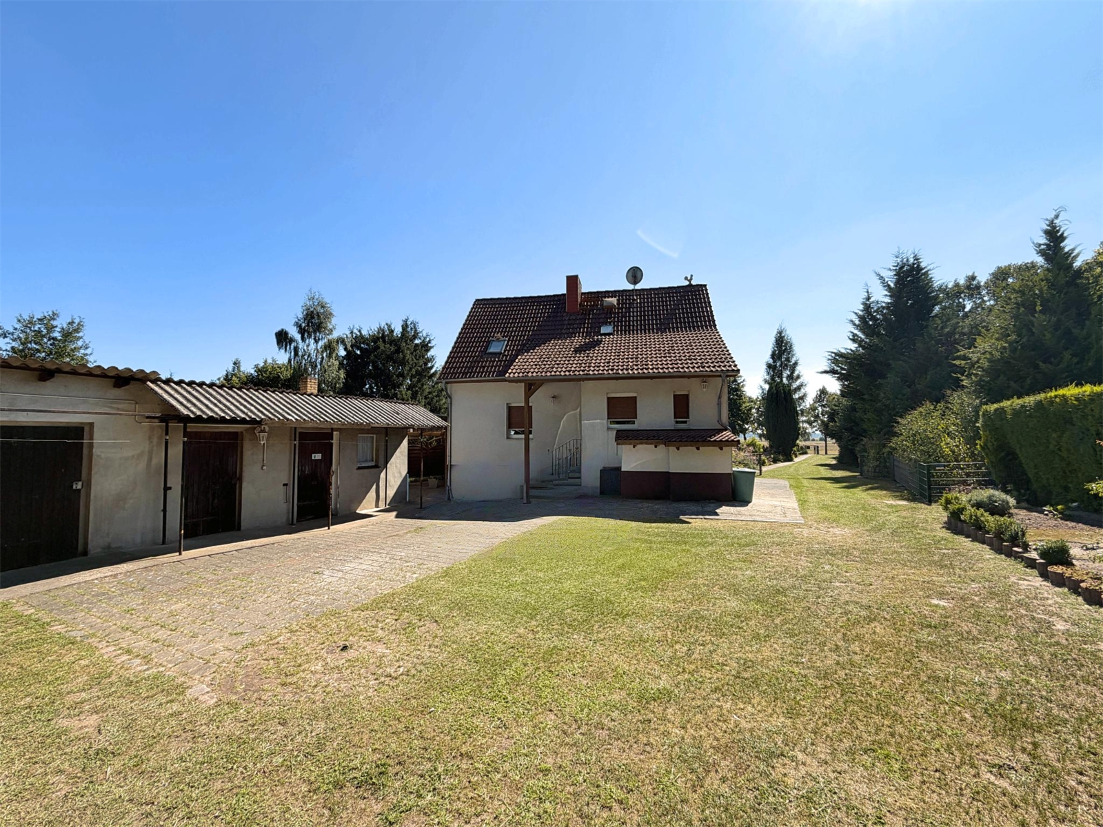 Haus Rückseite